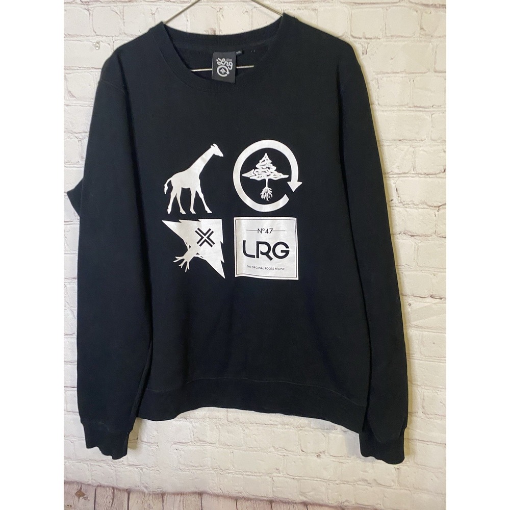 LRG Roots and Equipment Crewneck‎ Sweatshirt Size Small